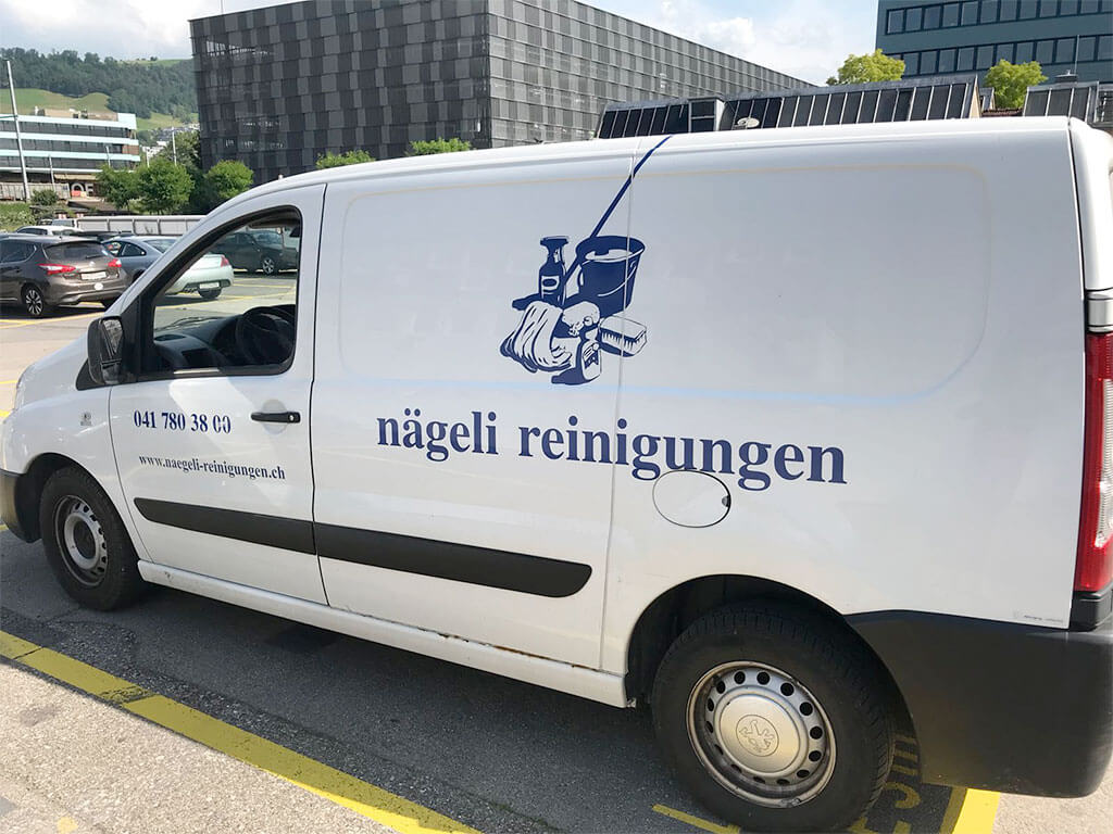 Firmenvan nägeli reinigungen